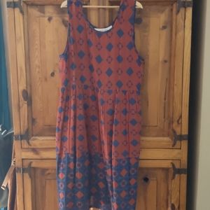 Ace & Jig Teasdale Dress 1X Copper